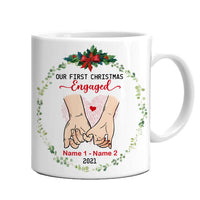 Personalized Couple Christmas Engaged Married Mug OB293 81O47 thumb 1