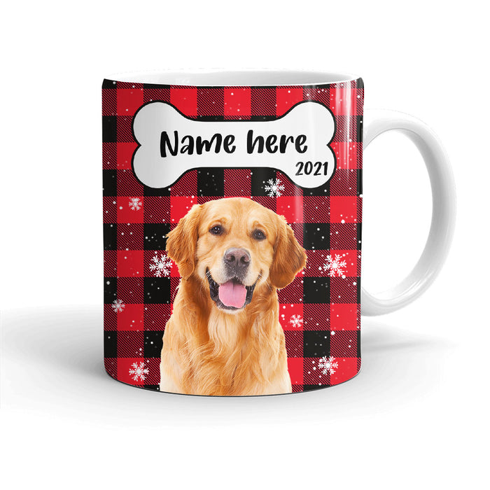 Personalized Dog Cat Photo Christmas Mug OB271 95O36 1