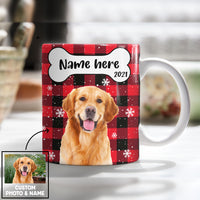 Personalized Dog Cat Photo Christmas Mug OB271 95O36 thumb 1