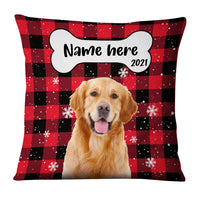 Personalized Dog Cat Photo Christmas Pillow OB271 95O36 thumb 1