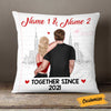 Personalized Couple Together Since Pillow NB52 30O58 1