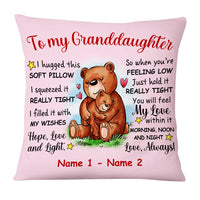 Personalized Granddaughter Pillow NB51 87O53 thumb 1