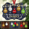Personalized Christmas As A Family Benelux Ornament NB62 23O57 1