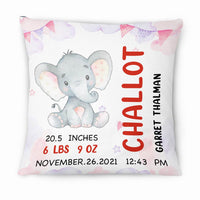 Personalized Baby Birth Announcement Pillow NB57 24O66 thumb 1