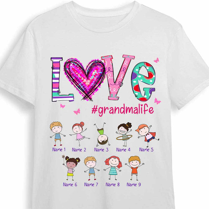 Personalized Love Being Called Grandma Mom T Shirt NB91 81O57 1