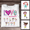 Personalized Love Being Called Grandma Mom T Shirt NB91 81O57 thumb 1