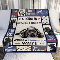 Cane Corso Dog Fleece Blanket MR0302 70O51 thumb 1