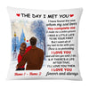 Personalized Couple Christmas Pillow NB84 87O53 1