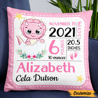 Personalized Baby Dinosaur Pillow NB155 24O47 thumb 1