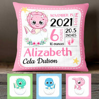 Personalized Baby Dinosaur Pillow NB155 24O47 thumb 1