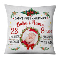 Personalized Baby First Christmas Pillow OB253 26O36 thumb 1