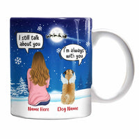 Personalized Dog Memo Christmas Watching Mug OB252 81O34 thumb 1