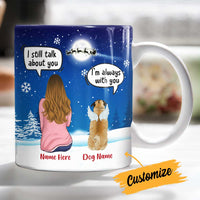 Personalized Dog Memo Christmas Watching Mug OB252 81O34 thumb 1