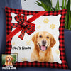 Personalized Christmas Dog Photo Pillow OB281 26O36 1