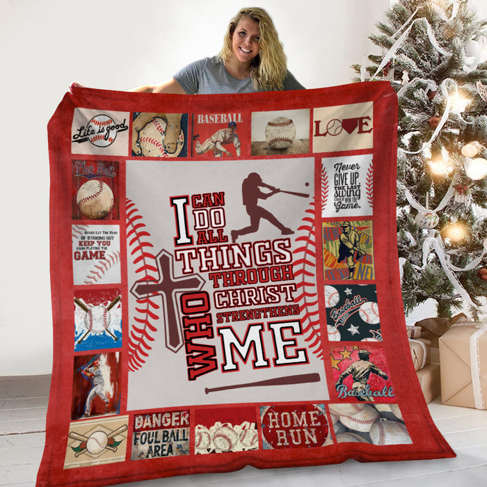 Baseball Blanket NB275 85O57 1