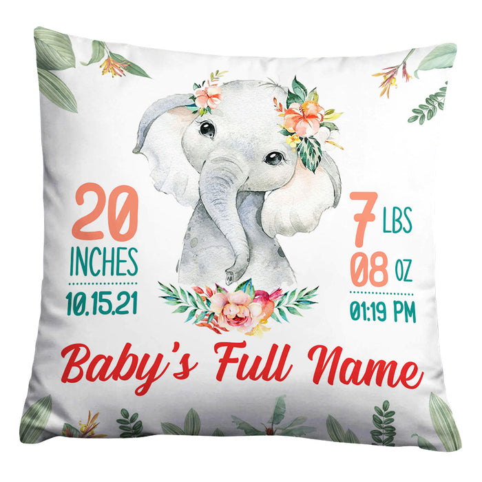 Personalized Baby Mom Grandma Grandson Granddaughter Son Daughter Pillow NB103 24O32 1