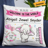 Personalized Elephant Baby Pillow NB1511 24O57 1