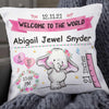 Personalized Elephant Baby Pillow NB1511 24O57 1