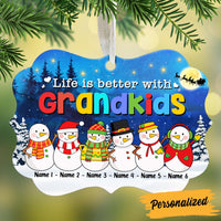 Personalized Christmas Grandma Snowman Benelux Ornament NB123 26O36 thumb 1