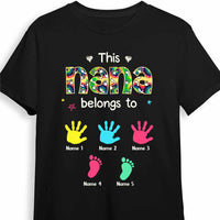 Personalized Grandma Nana Belongs T Shirt NB121 81O57 thumb 1
