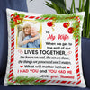 Personalized Christmas Couple Pillow NB131 87O53 1