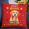 Personalized Dog Cat Photo Christmas Pillow NB132 23O57 1