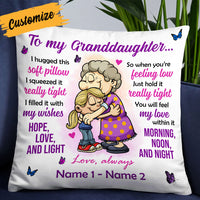 Personalized Granddaughter Pillow NB134 81O32 thumb 1