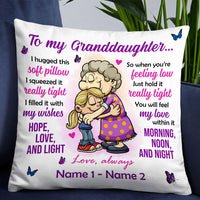 Personalized Granddaughter Pillow NB134 81O32 thumb 1