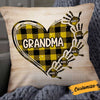 Personalized Mom Grandma Handprint Pillow NB151 81O34 1