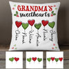Personalized Grandma Mom Sweethearts Pillow NB152 87O53 1