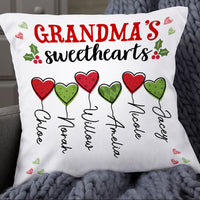 Personalized Grandma Mom Sweethearts Pillow NB152 87O53 thumb 1