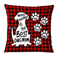 Personalized Merry Christmas Mom Dog Pillow NB154 85O53 thumb 1