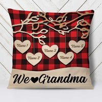 Personalized Mom Grandma Granddaughter Grandson Pillow NB152 30O58 thumb 1