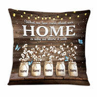Personalized Home Family Christmas Pillow NB151 23O47 thumb 1