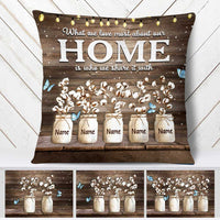 Personalized Home Family Christmas Pillow NB151 23O47 thumb 1