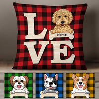 Personalized Dog Love Pillow NB153 30O58 thumb 1