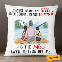 Personalized Grandma Mom Granddaughter Grandson Pillow NB161 87O53 thumb 1
