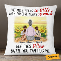 Personalized Grandma Mom Granddaughter Grandson Pillow NB161 87O53 thumb 1