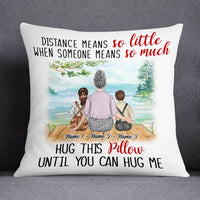 Personalized Grandma Mom Granddaughter Grandson Pillow NB161 87O53 thumb 1