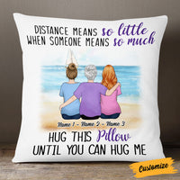 Personalized Grandma Mom Granddaughter Pillow NB162 87O53 thumb 1