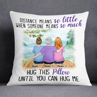 Personalized Grandma Mom Granddaughter Pillow NB162 87O53 thumb 1
