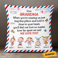Personalized Grandma Mom Pillow NB163 87O53 thumb 1