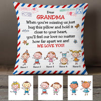 Personalized Grandma Mom Pillow NB163 87O53 thumb 1