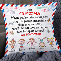 Personalized Grandma Mom Pillow NB163 87O53 thumb 1