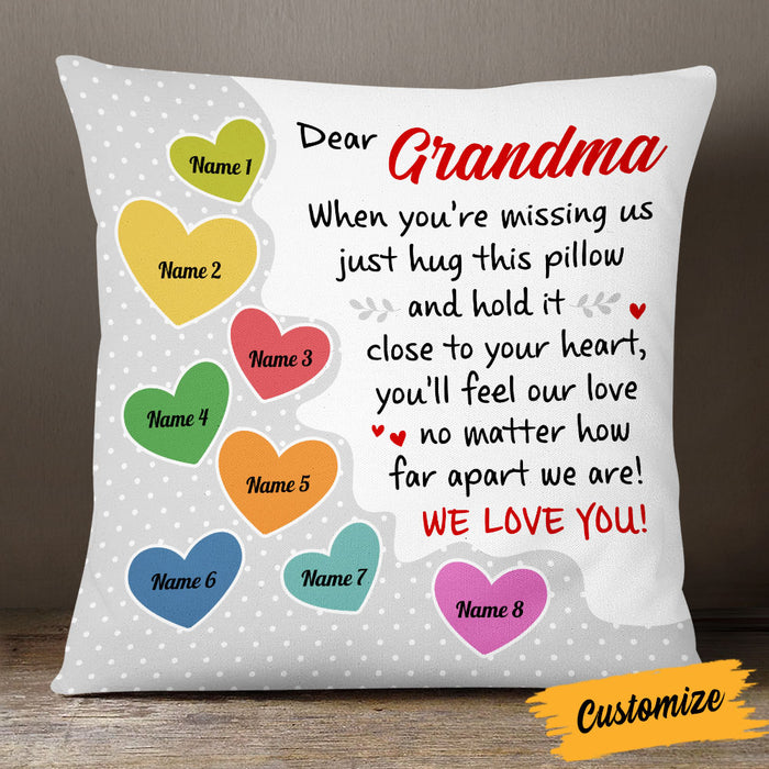 Personalized Grandma Mom Pillow NB171 87O53 1