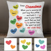 Personalized Grandma Mom Pillow NB171 87O53 thumb 1