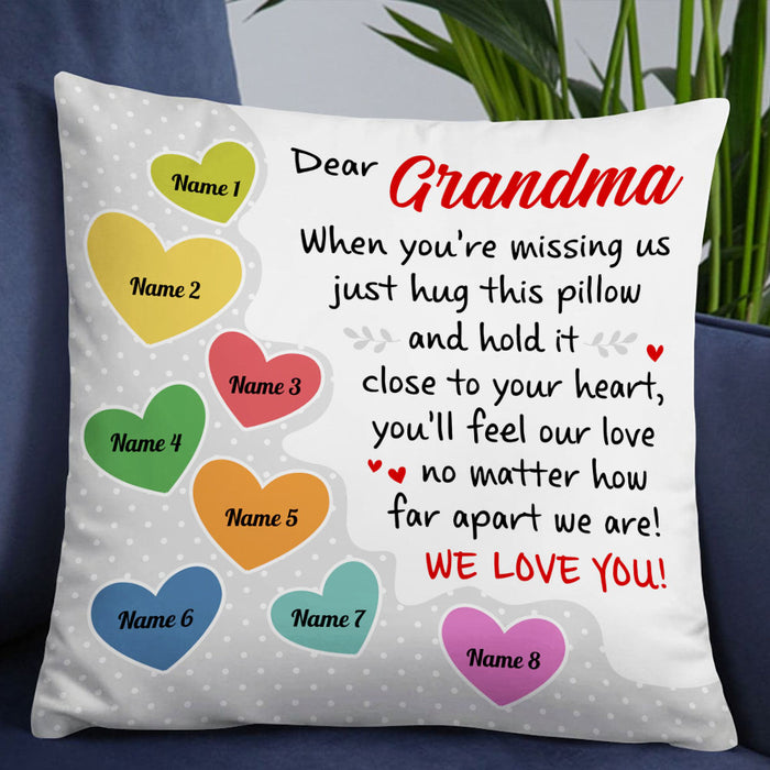 Personalized Grandma Mom Pillow NB171 87O53 1