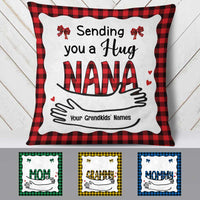 Personalized Grandma Hug Christmas Pillow NB171 95O57 thumb 1