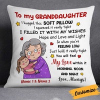 Personalized Granddaughter Grandson Pillow NB161 85O34 thumb 1