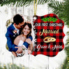 Personalized Couple First Christmas Married Engaged Photo Benelux Ornament NB172 85O34 1